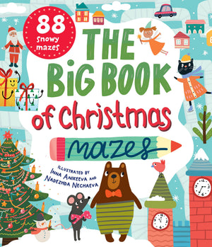 The Big Book Of Christmas Mazes (Clever Mazes)
