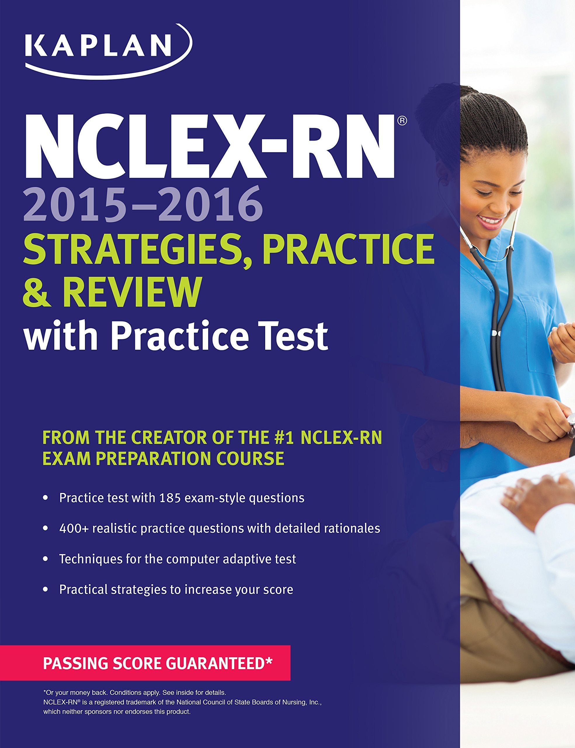 NCLEXRN 20152016 Strategies, Practice, & Review: With Practice Test (Kaplan NCLEXRN Exam),Used