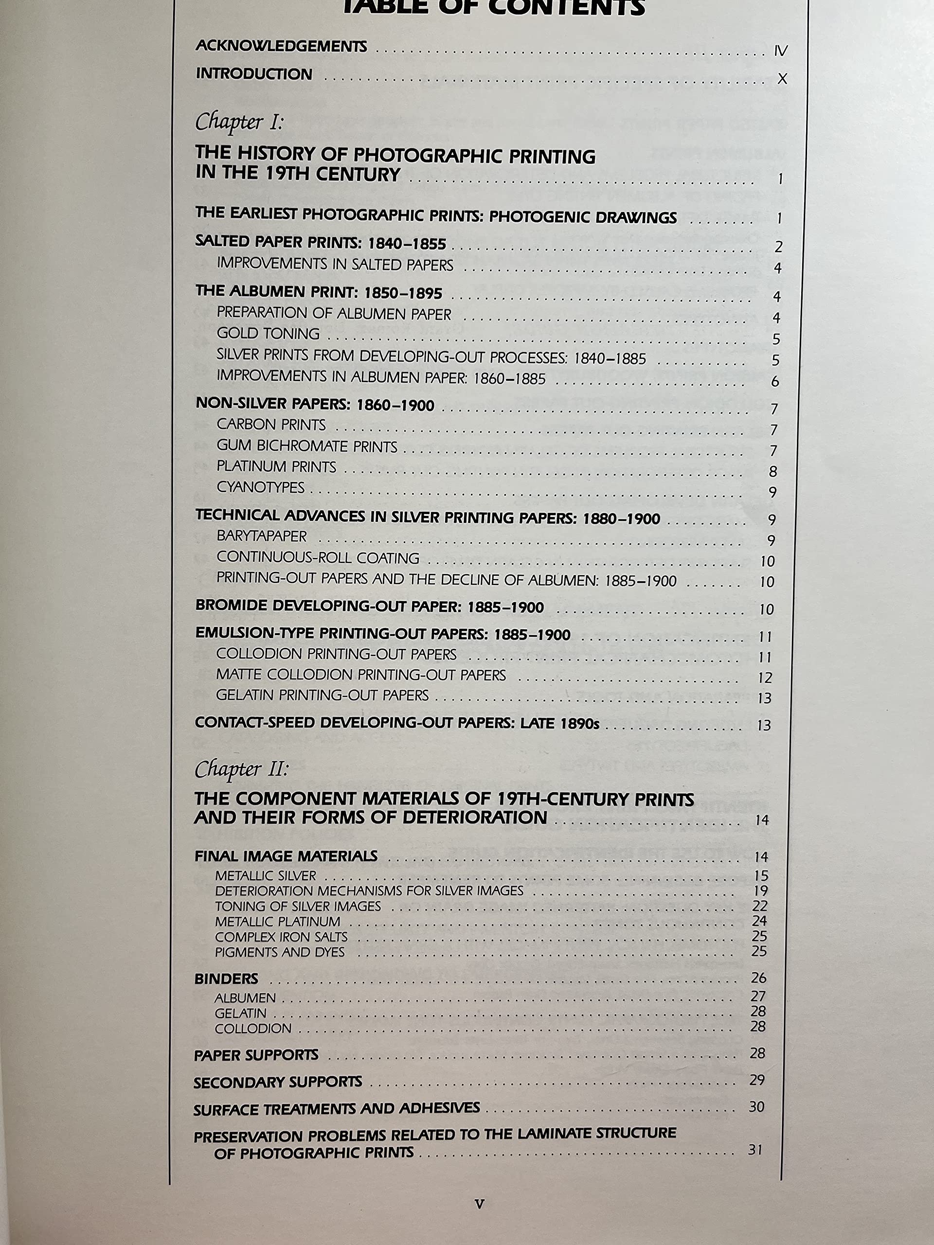 Care And Identification Of 19Thcentury Photographic Prints,New