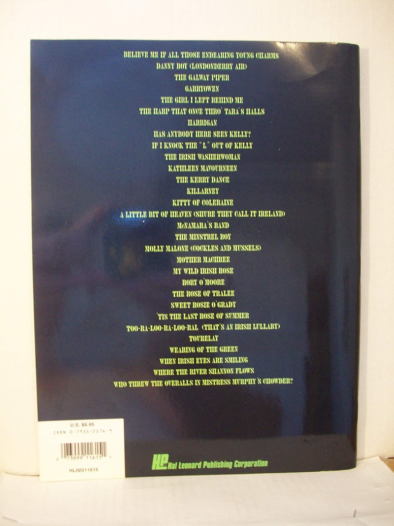 Irish Favorites Piano, Vocal and Guitar Chords,Used