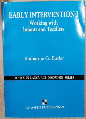 Early Intervention I: Working with Infants and Toddlers,Used