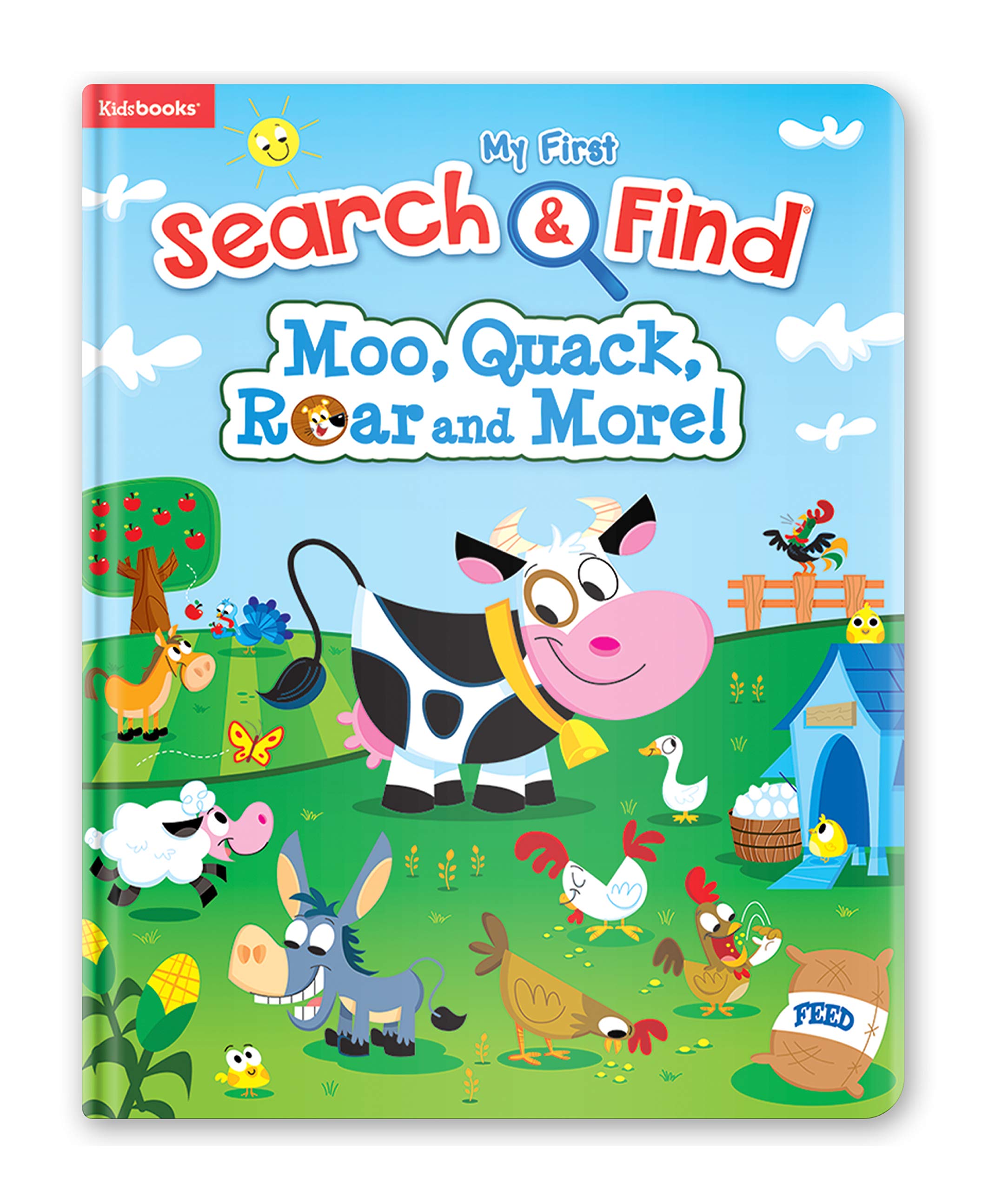 My First Search & Find: Moo, Quack, Roar and More!  Search for Animals in a Variety of Natural Environments, Ages 2 and Up  Pa,Used