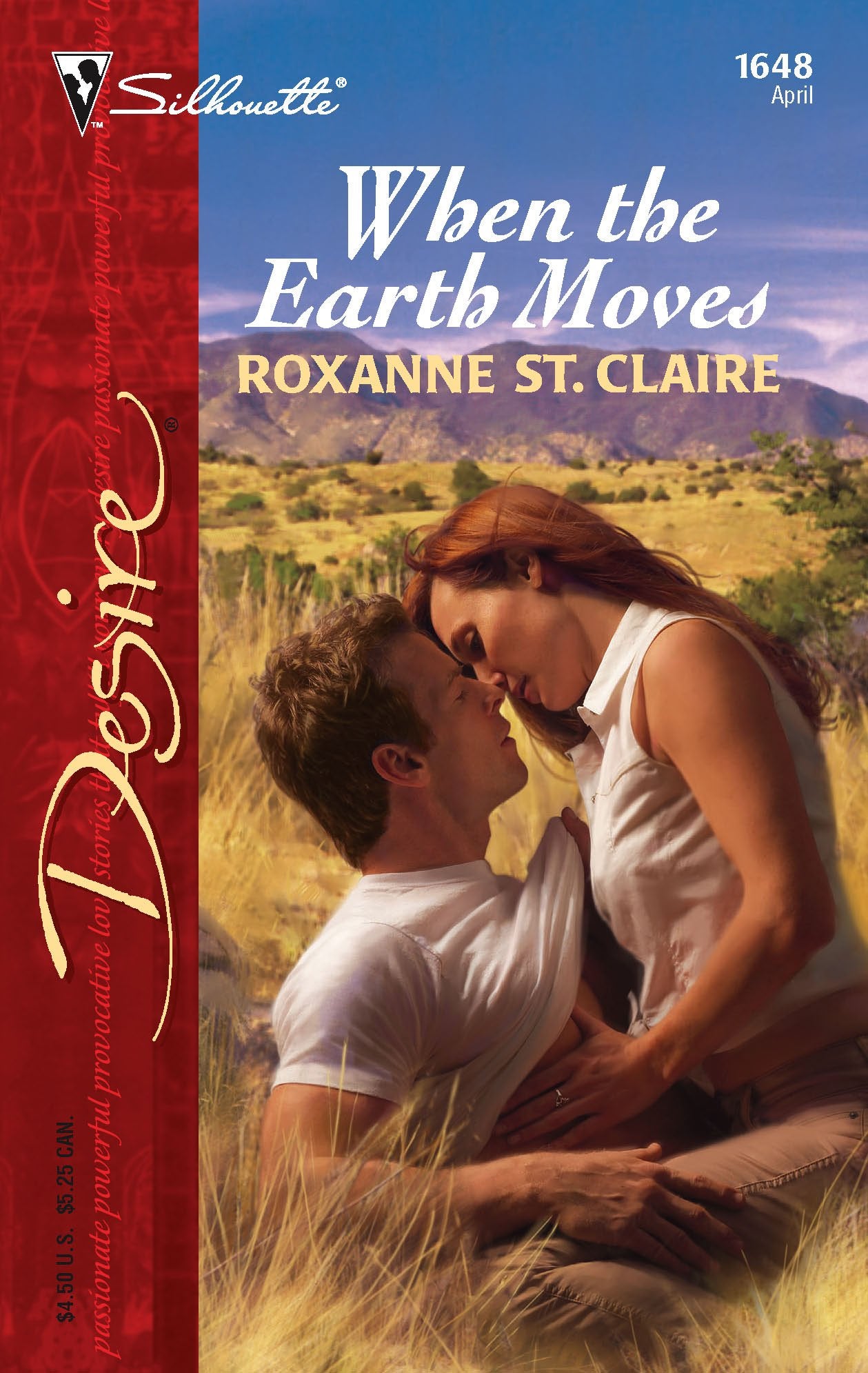 When the Earth Moves (Silhouette Desire No. 1648),Used