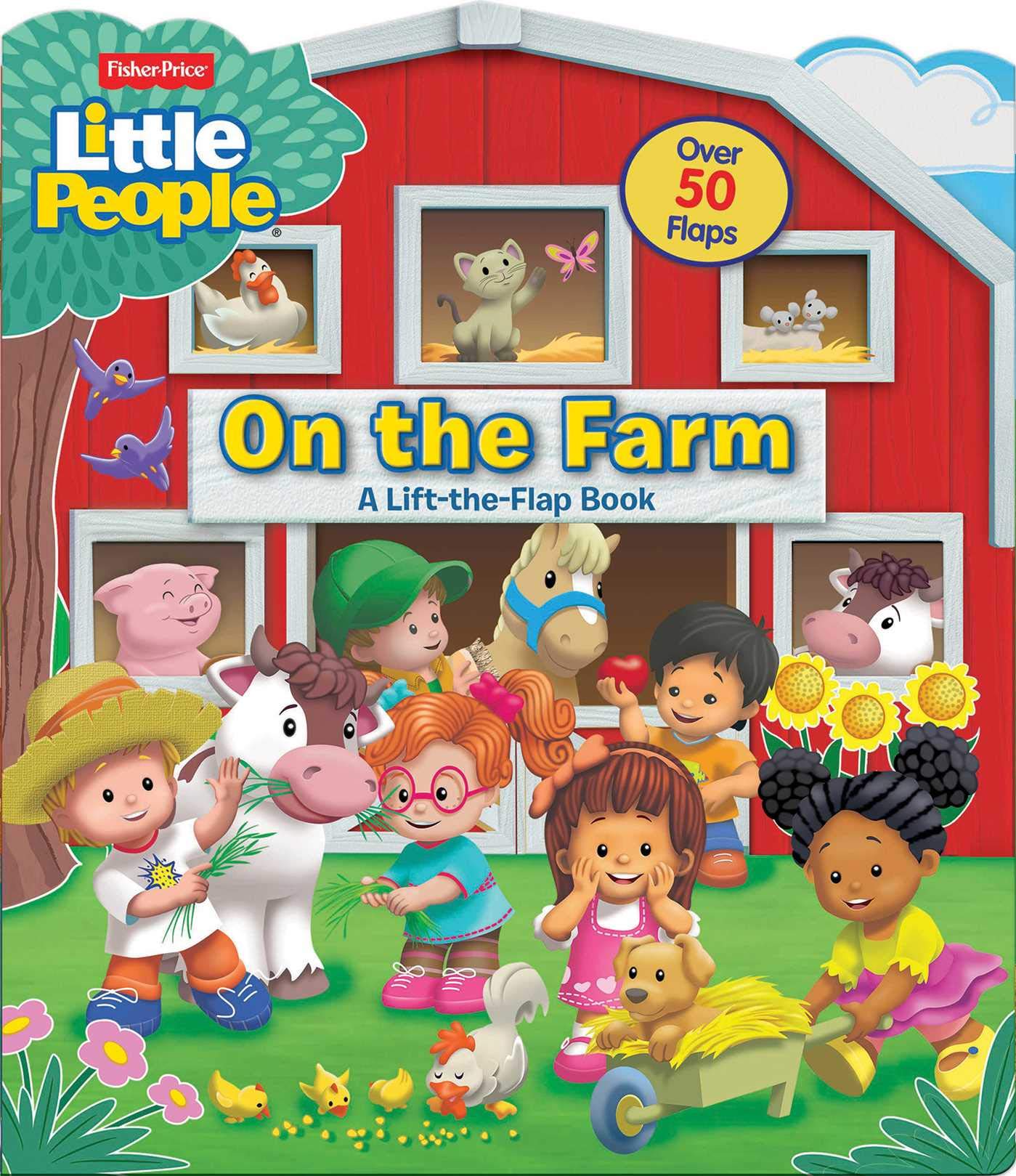 Fisherprice Little People: On The Farm (Lifttheflap)-used