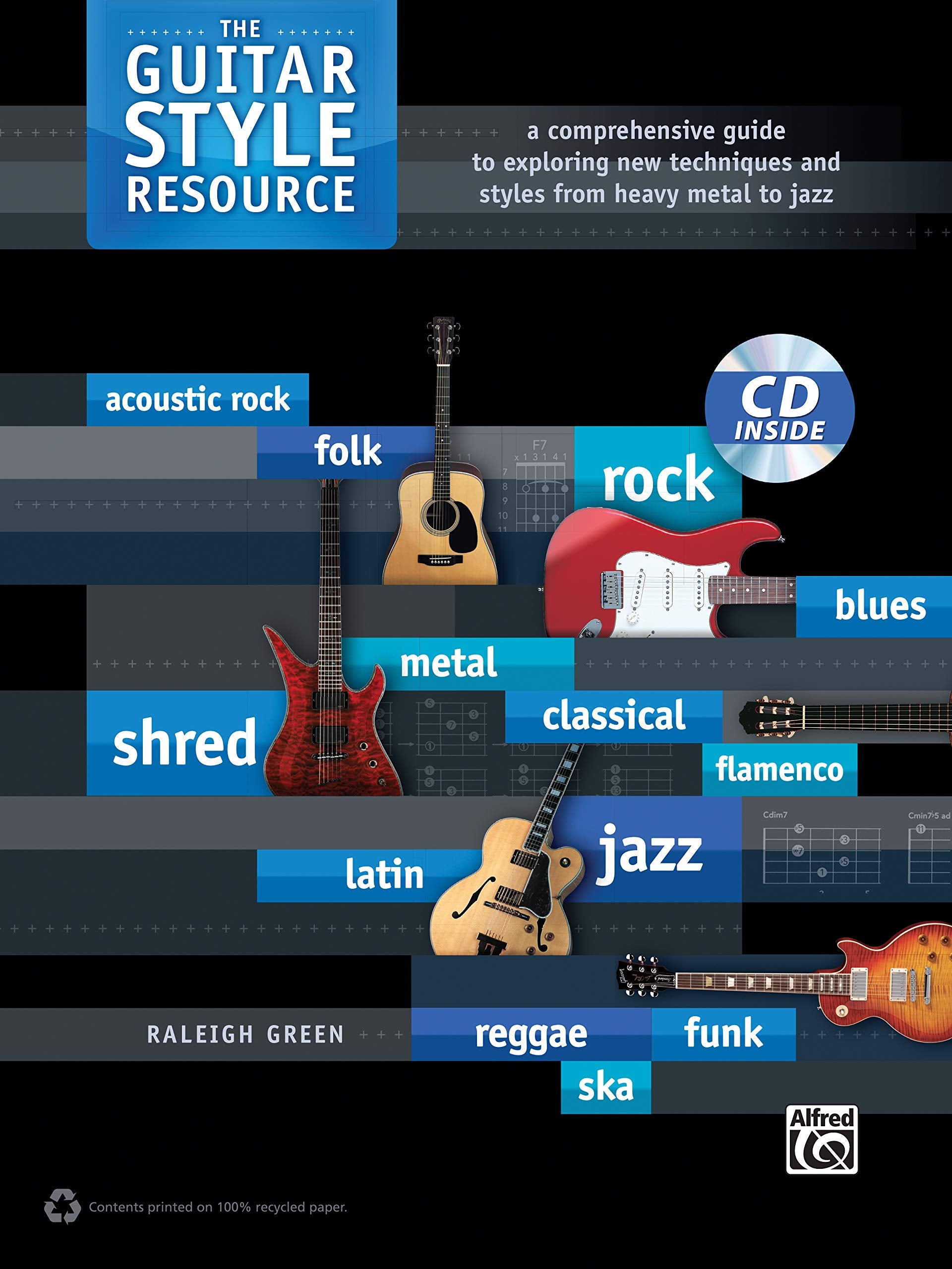 The Guitar Style Resource: A Comprehensive Guide to Exploring New Techniques and Styles from Heavy Metal to Jazz (Style Resource,Used