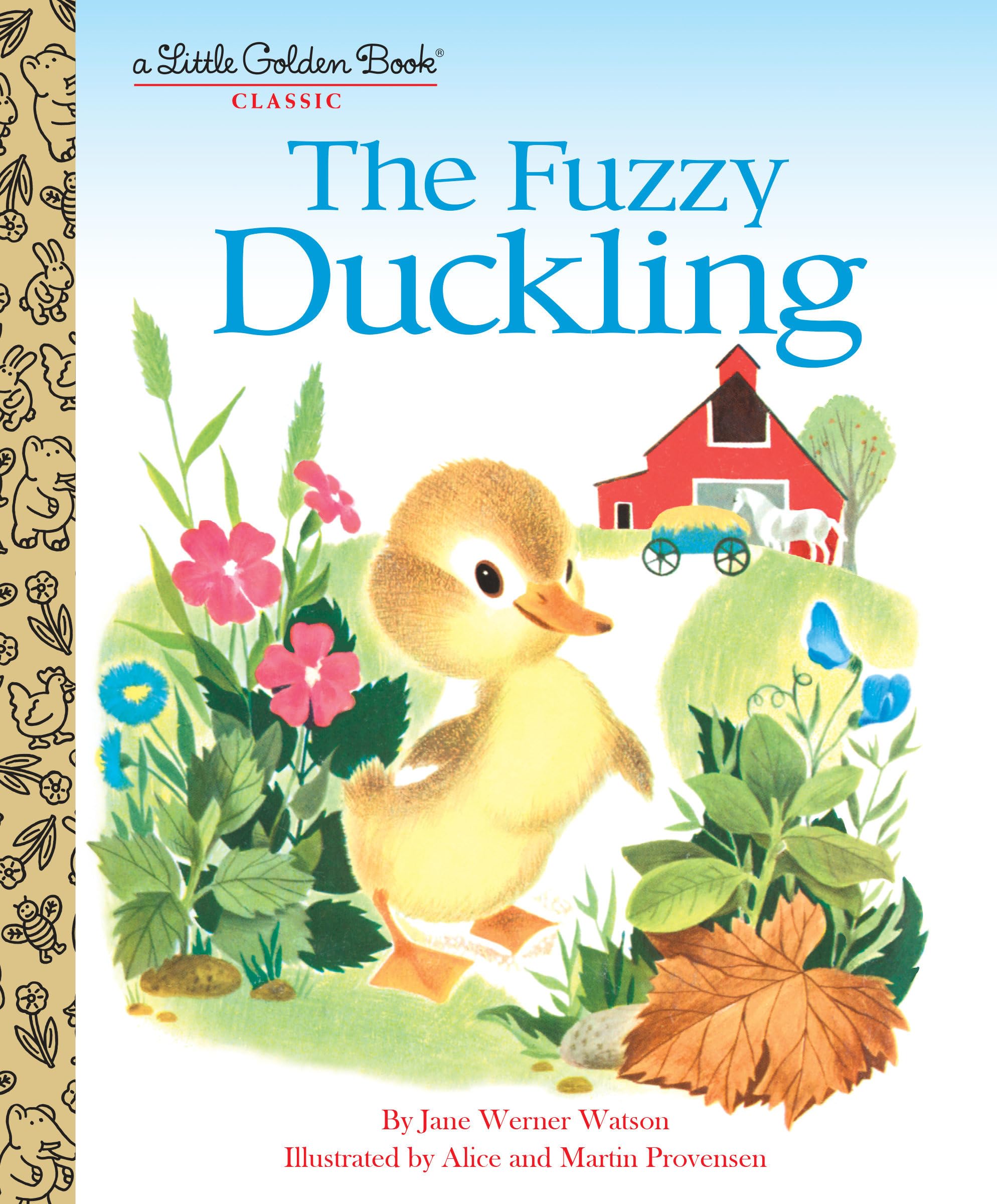 The Fuzzy Duckling: A Classic Children'S Book (Little Golden Book)