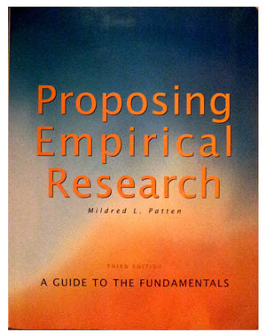 Proposing Empirical Research: A Guide to the Fundamentals,Used