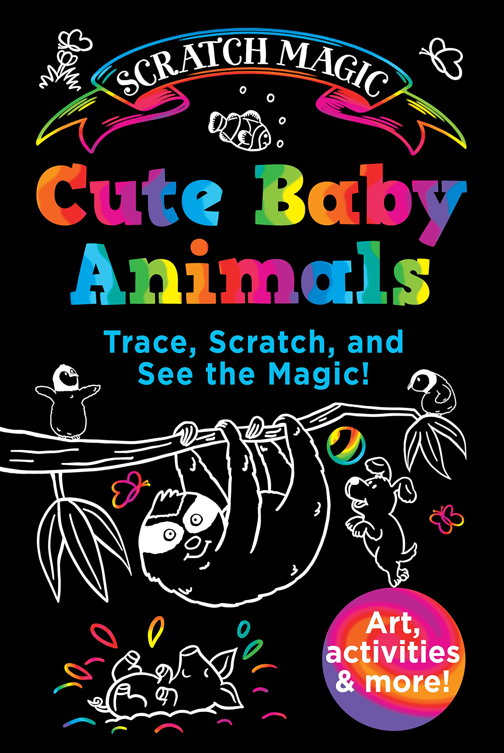 Cute Baby Animals (Scratch Magic),Used