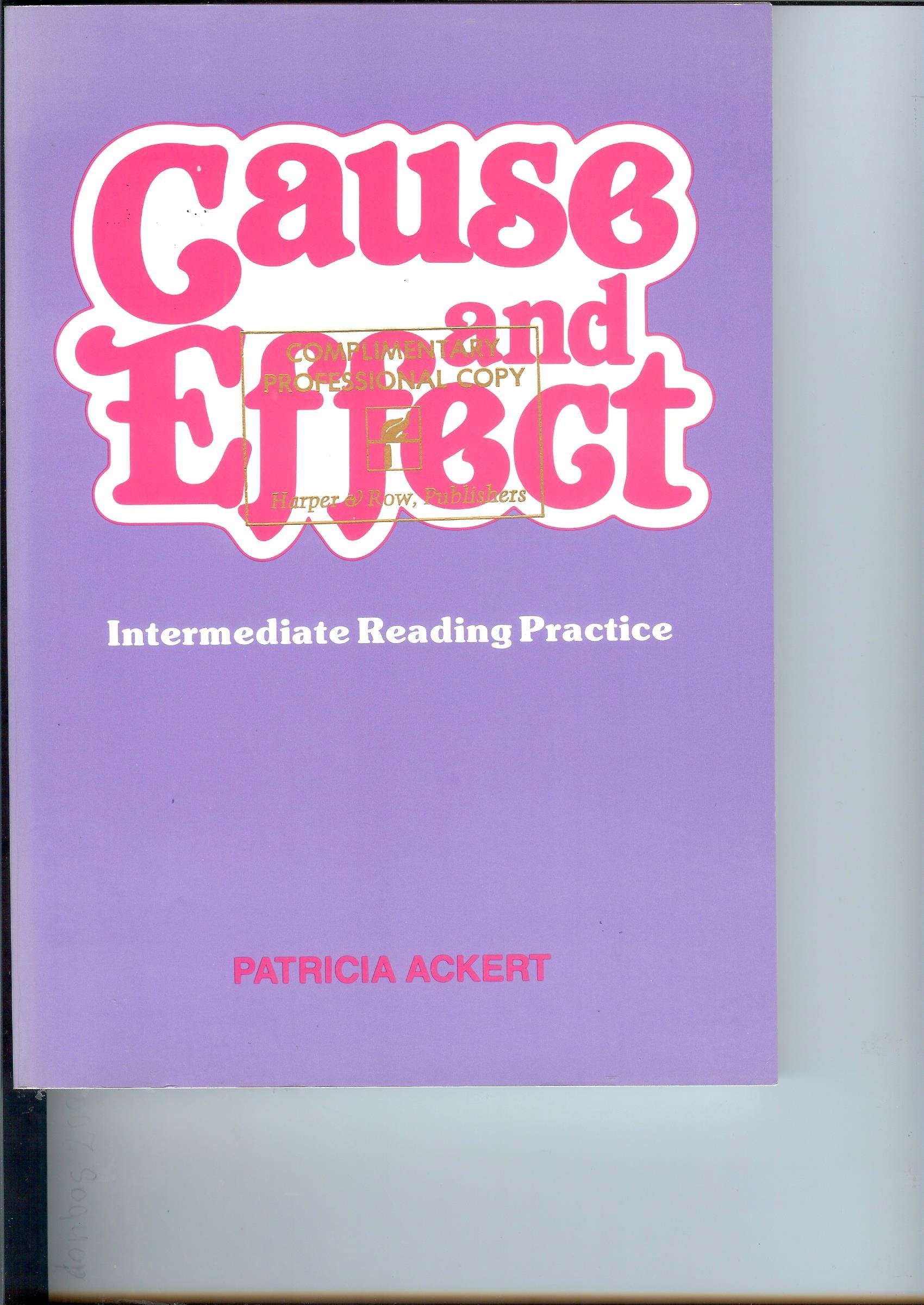 Cause and effect: Intermediate reading practice,Used