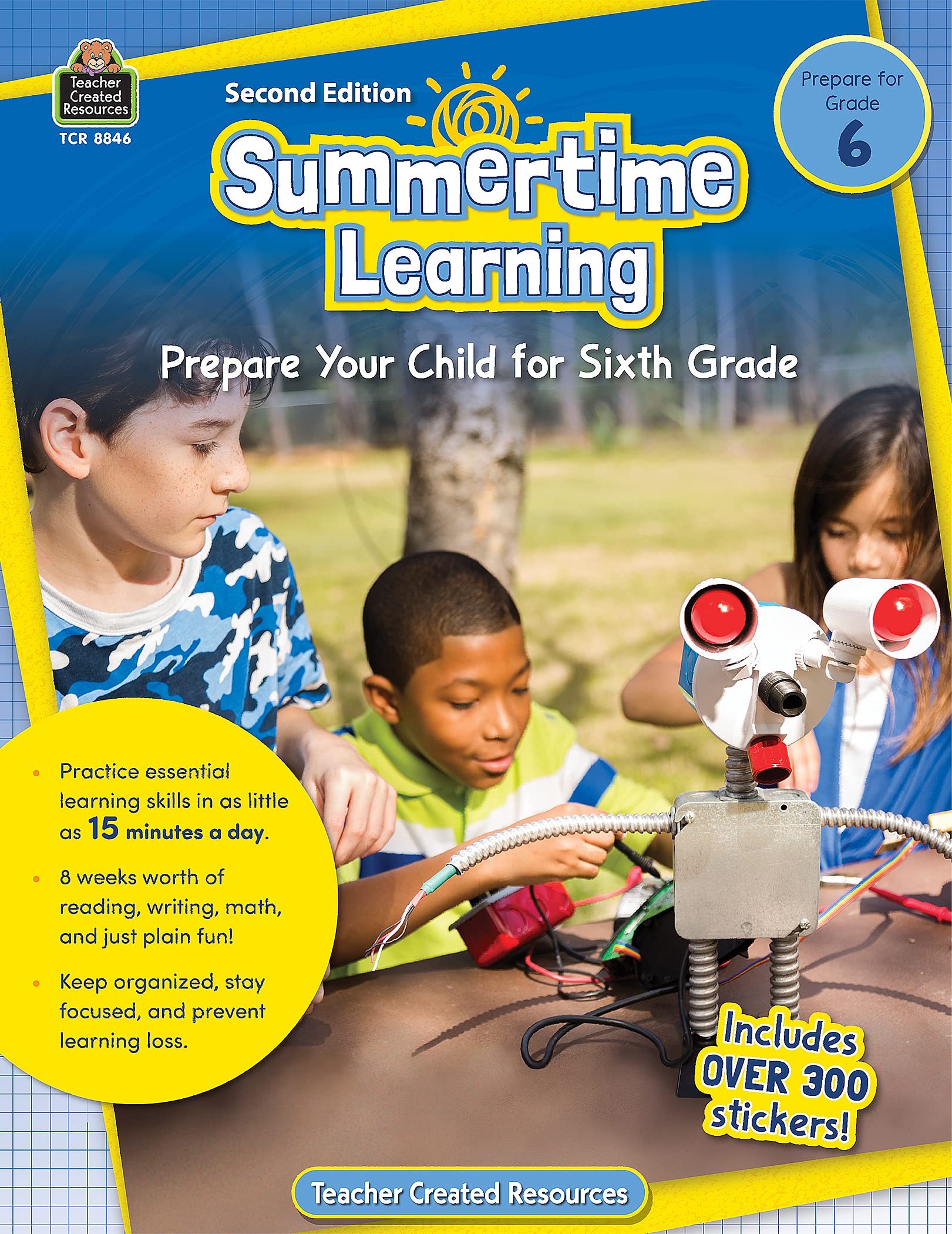 Summertime Learning, Second Edition (Prep. for Gr. 6),Used