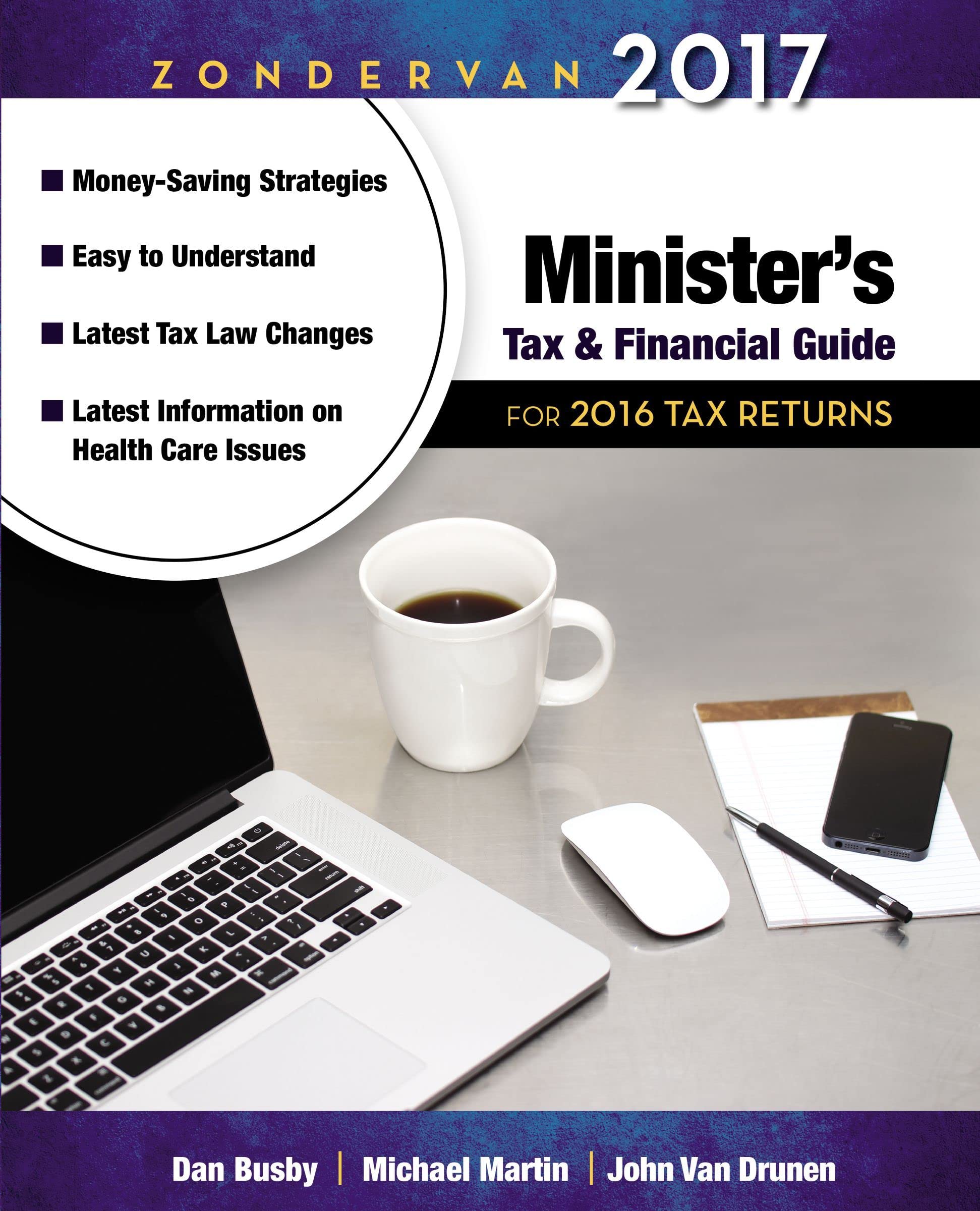 Zondervan 2017 Minister's Tax and Financial Guide: For 2016 Tax Returns,Used