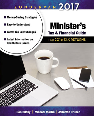 Zondervan 2017 Minister's Tax and Financial Guide: For 2016 Tax Returns,Used