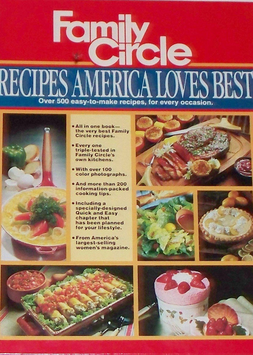 Family Circle Recipes America Loves Best,Used