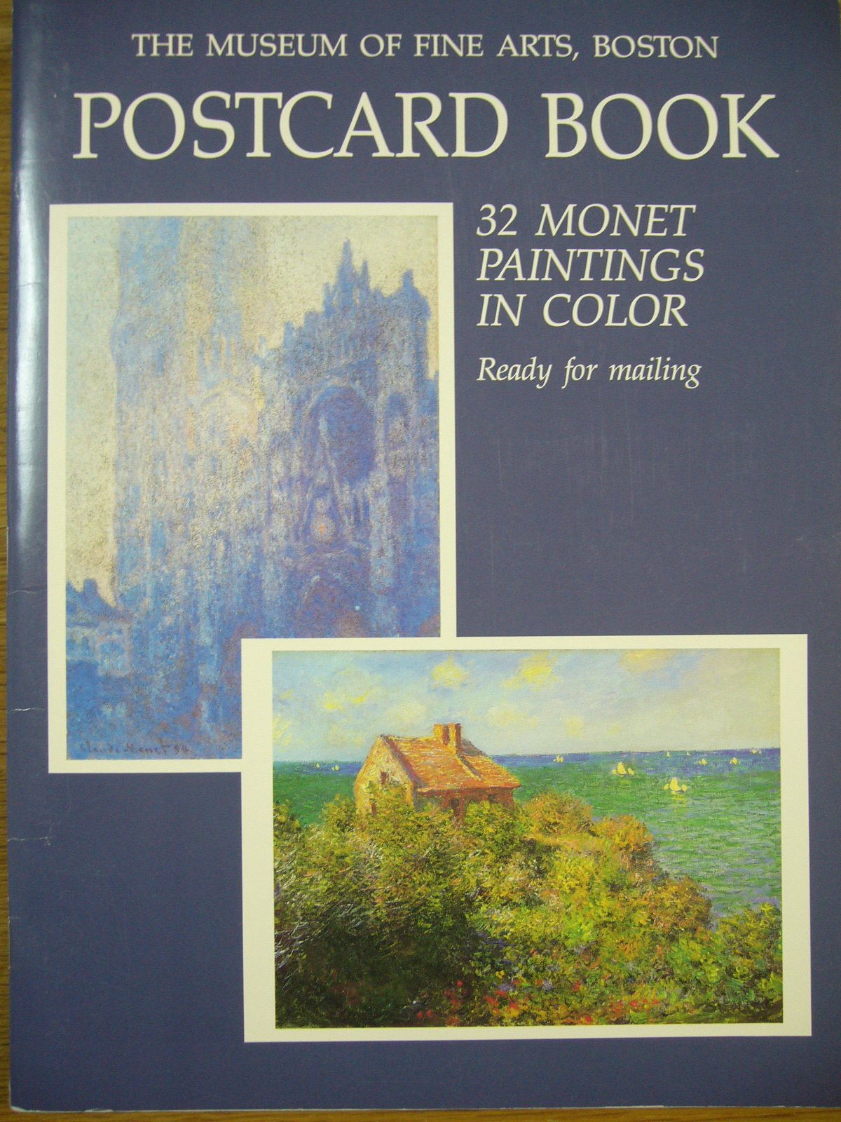 32 Monet Paintings In Color  Postcard Book,New