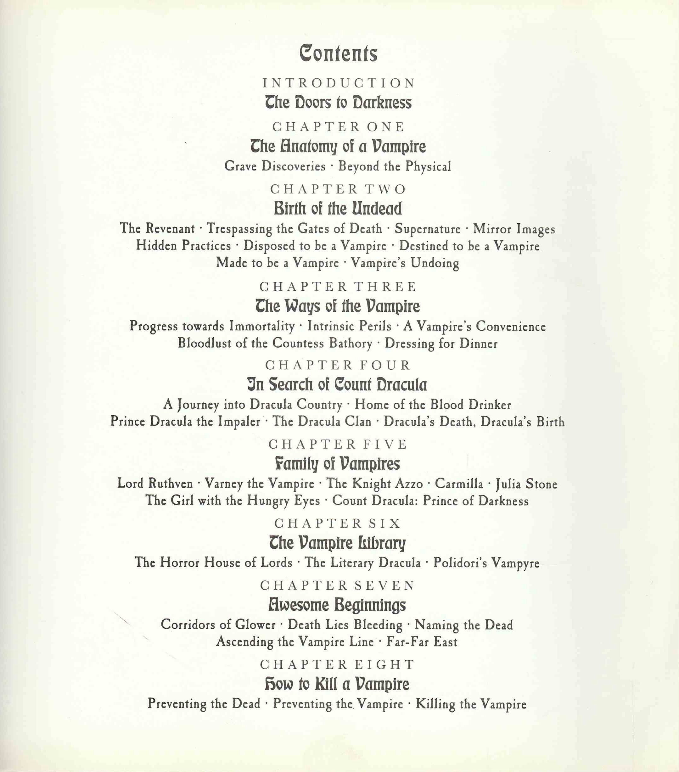 Vampire: The Complete Guide to the World of the Undead,Used