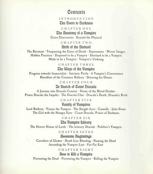 Vampire: The Complete Guide to the World of the Undead,Used