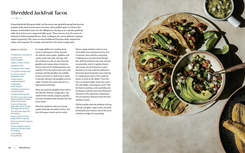 Provecho: 100 Vegan Mexican Recipes to Celebrate Culture and Community [A Cookbook],Used