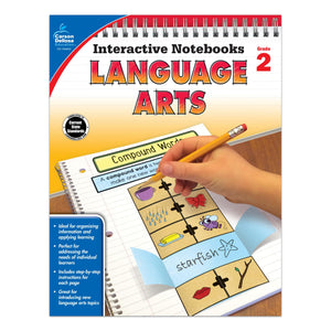 Carson Dellosa  Language Arts Interactive Notebook  2nd Grade, 96pgs (Interactive Notebooks)