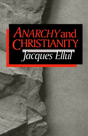 Anarchy And Christianity,Used
