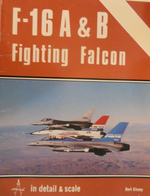 F16 A & B Fighting Falcon In Detail & Scale  D&S Vol. 3,Used