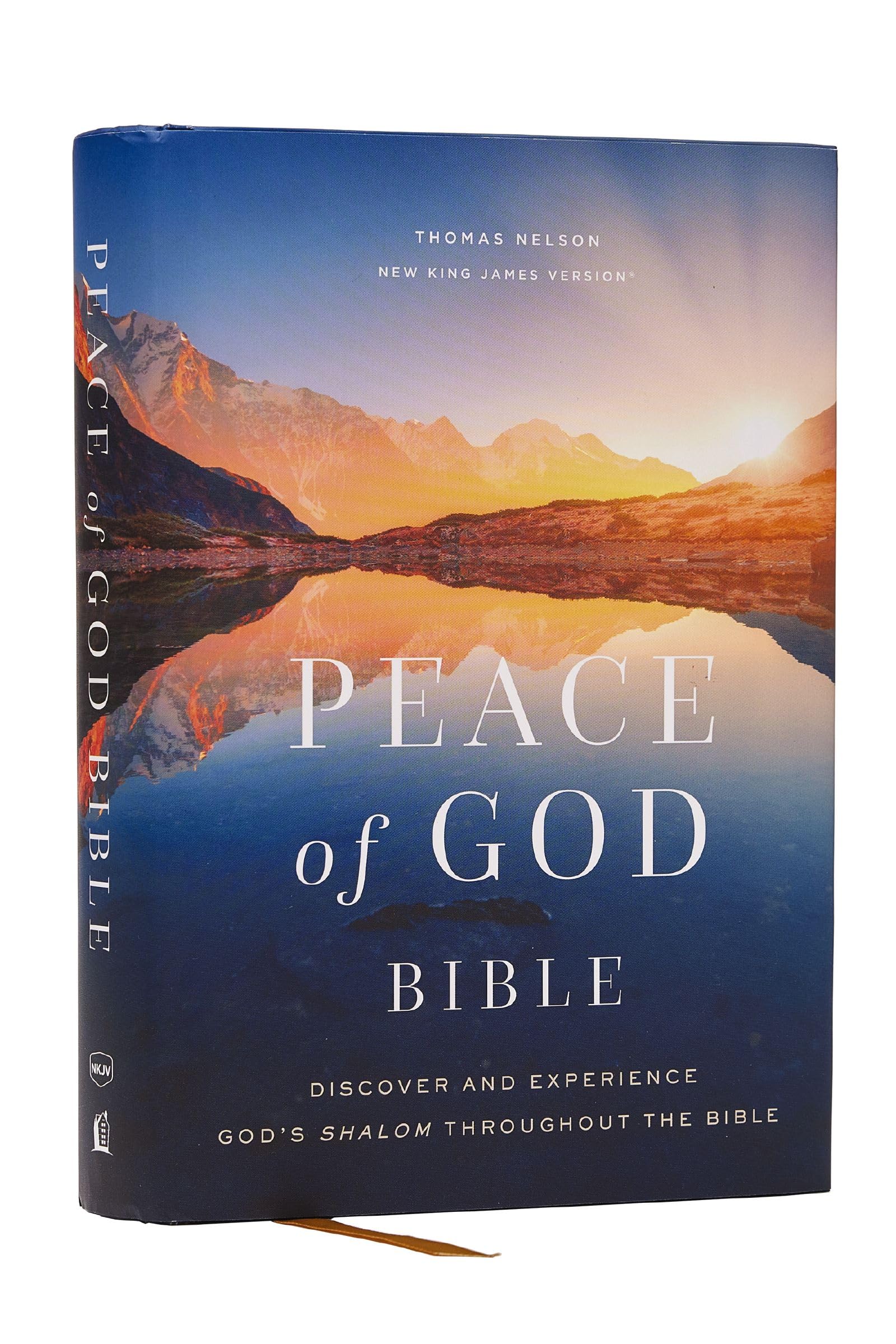 Peace Of God Bible: Discover And Experience GodS Shalom Throughout The Bible (Nkjv, Hardcover, Red Letter, Comfort Print)
