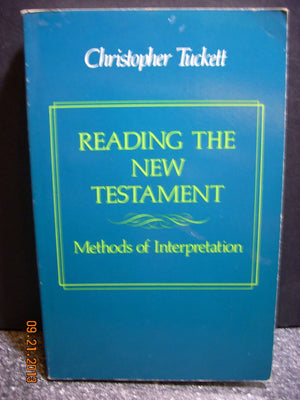 Reading the New Testament: Methods of Interpretation,Used