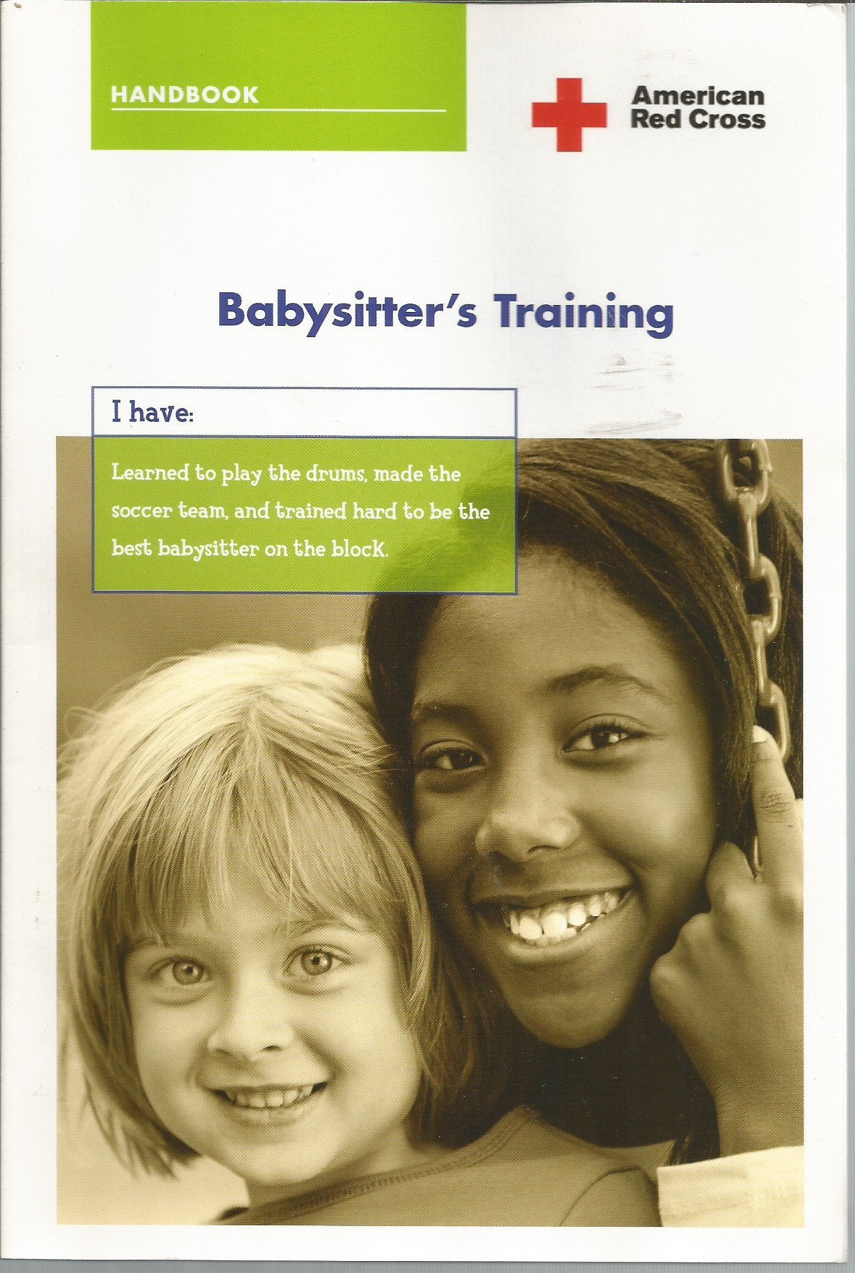 American Red Cross Babysitter'S Training Handbook,Used