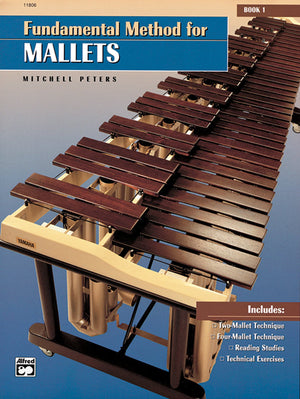Fundamental Method for Mallets, Bk 1: Comb Bound Book,Used