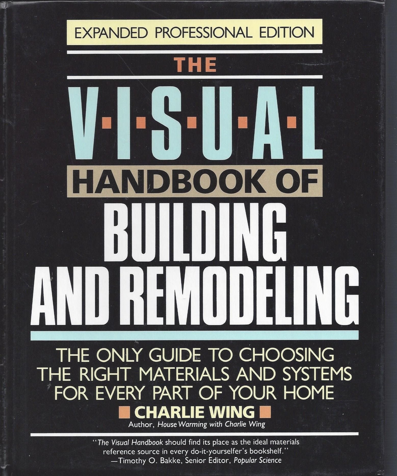 Visual Handbook of Building and Remodeling,Used
