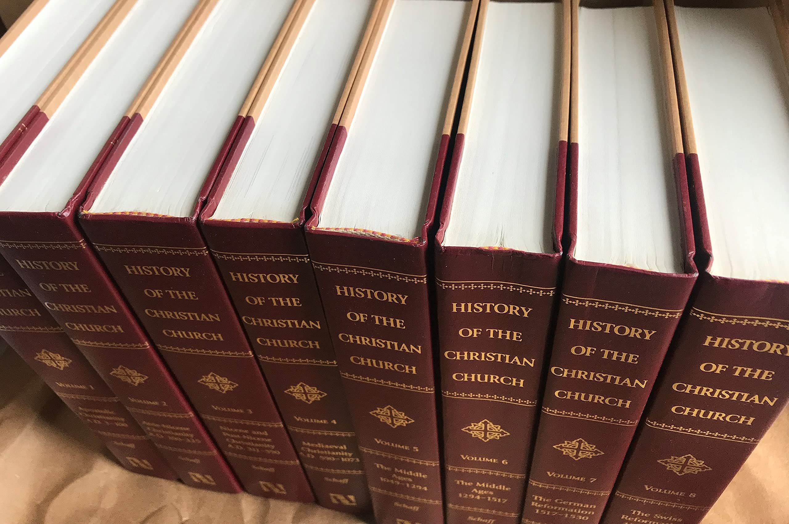 History of the Christian Church, 8 vols.,Used