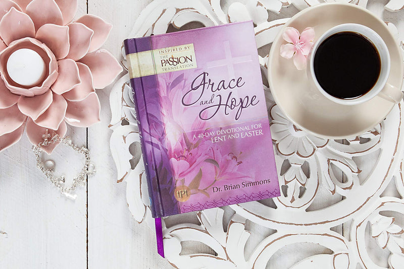 Grace and Hope: A 40Day Devotional for Lent and Easter (The Passion Translation),Used