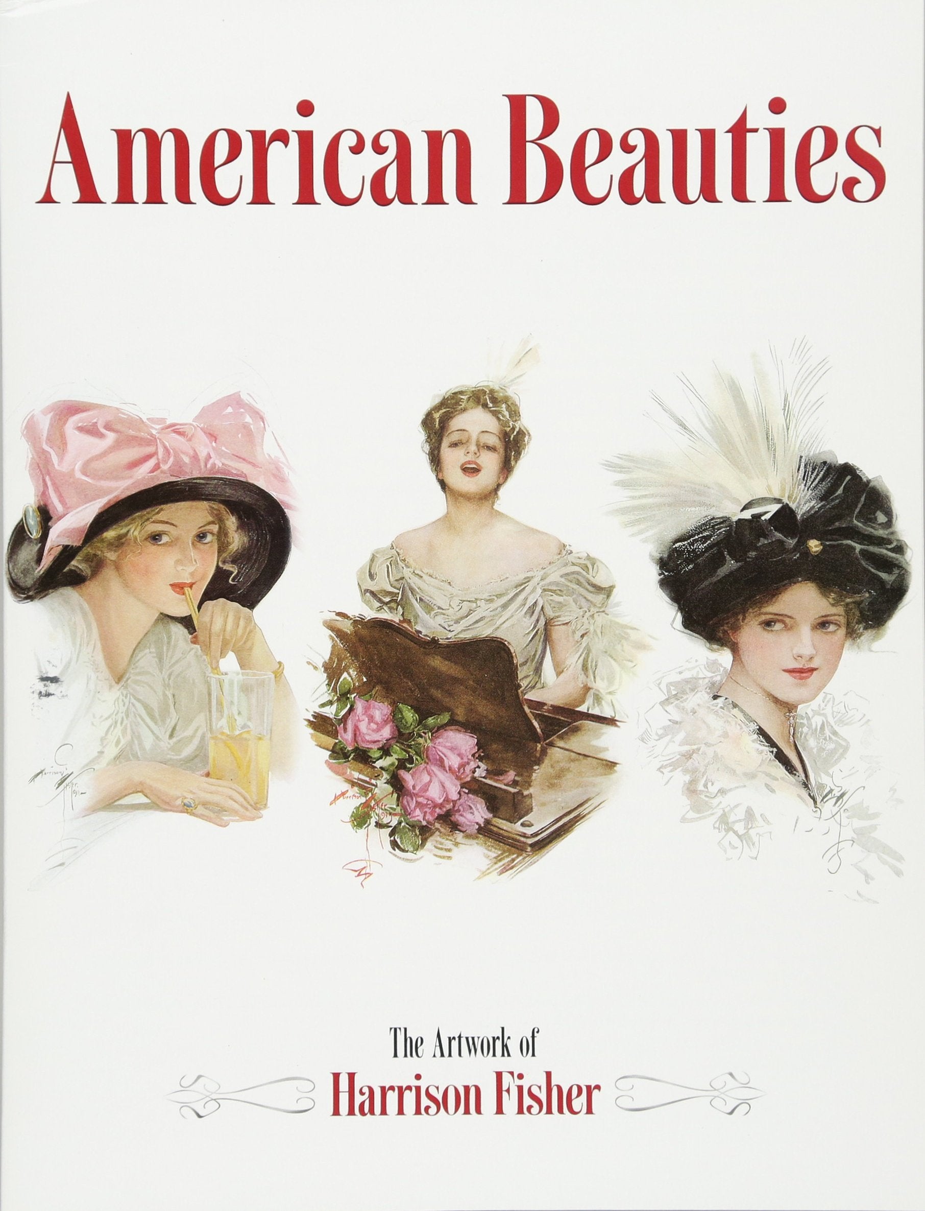 American Beauties: The Artwork of Harrison Fisher (Dover Fine Art, History of Art),Used