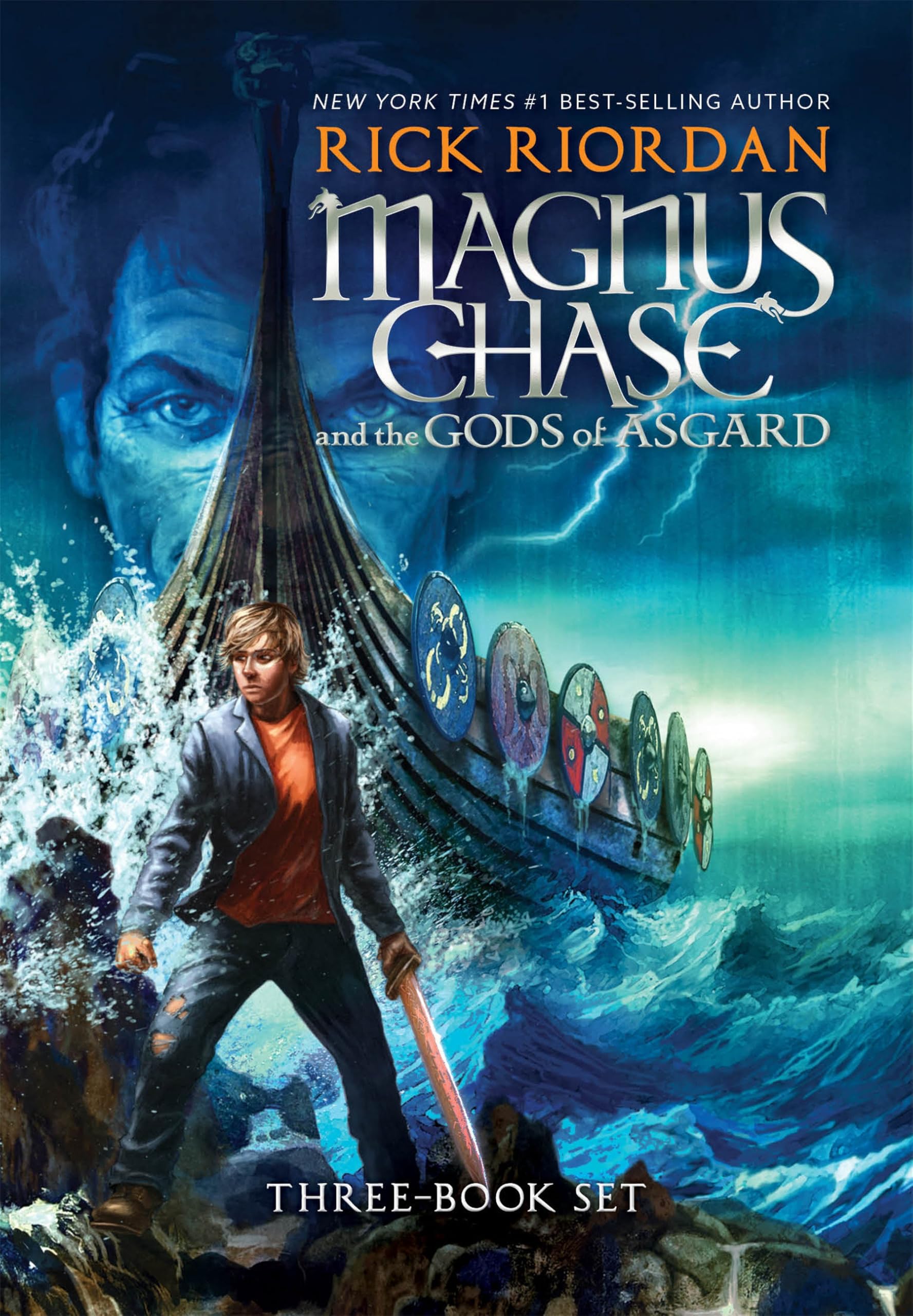 Magnus Chase and the Gods of Asgard Paperback Boxed Set,Used