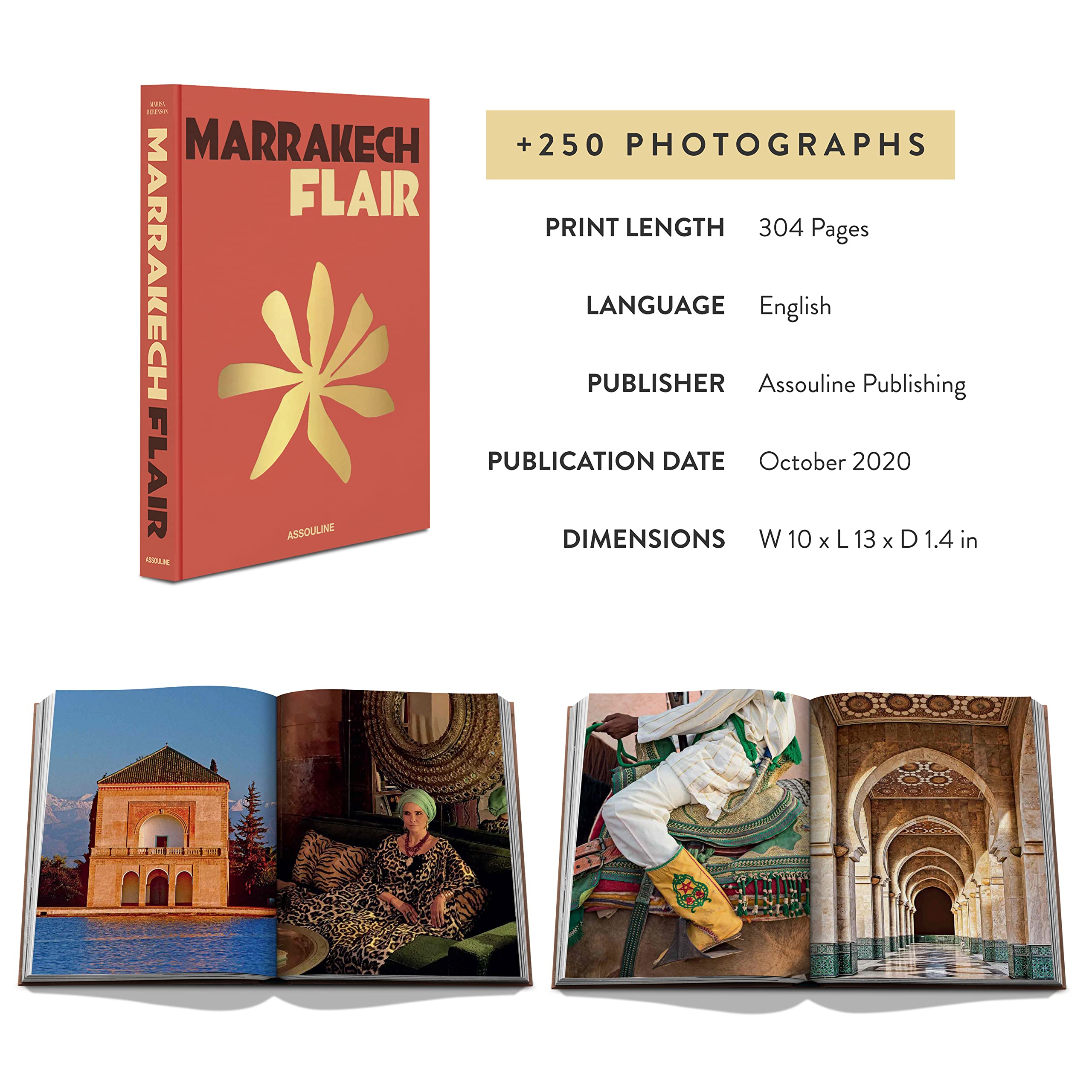 Marrakech Flair  Assouline Coffee Table Book