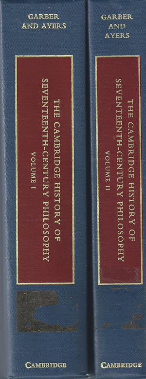 The Cambridge History of SeventeenthCentury Philosophy 2 Volume Hardback Set,Used