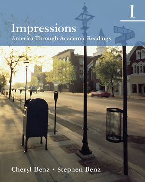 Impressions 1: America Through Academic Readings (Student Book),Used