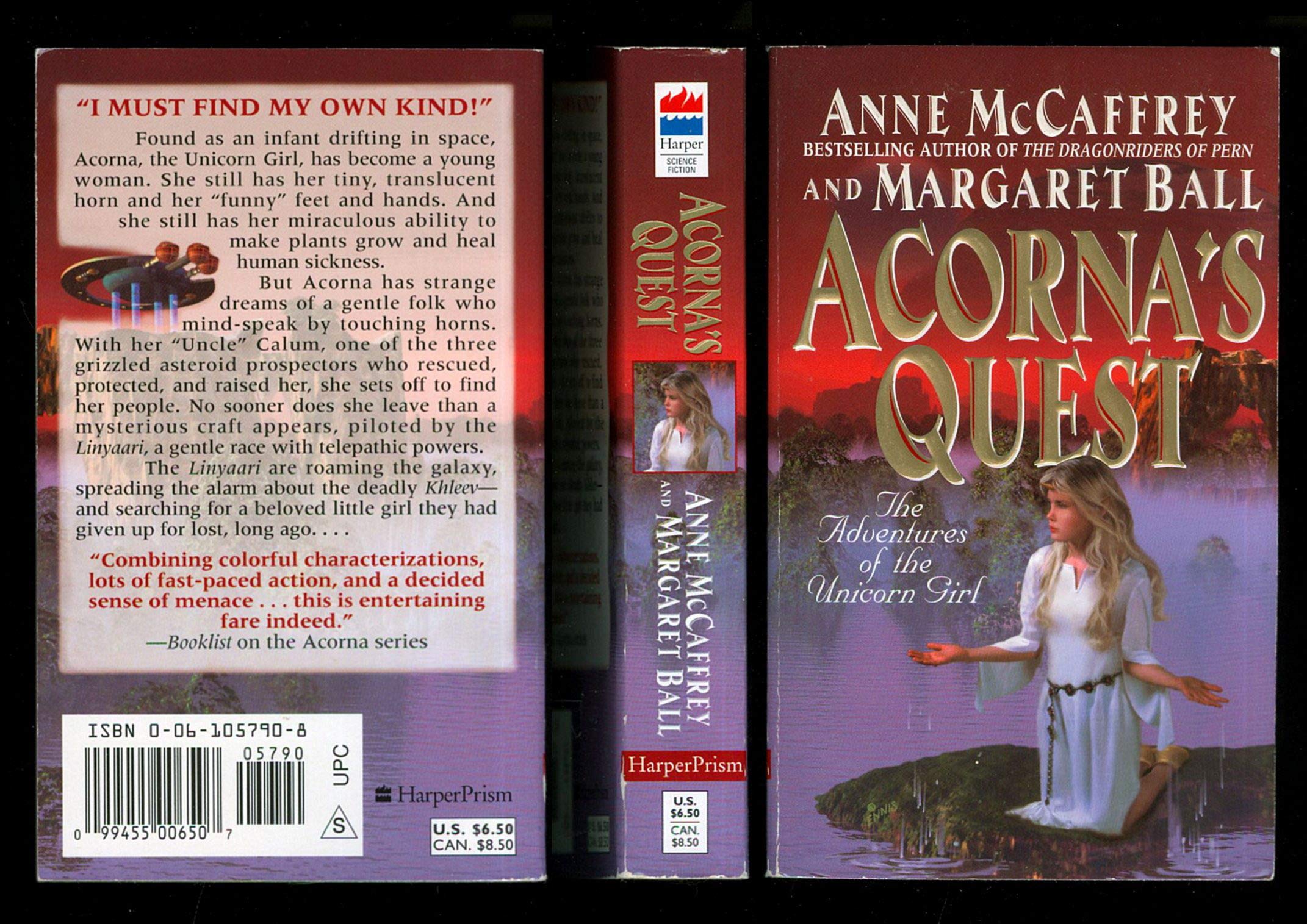Acorna's Quest (Harper Prism SF),Used