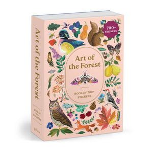 Galison Art Of The Forest  Forest Themed Sticker Book With 60 Pages Of Beautiful Fall Inspired Stickers For Scrapbooking