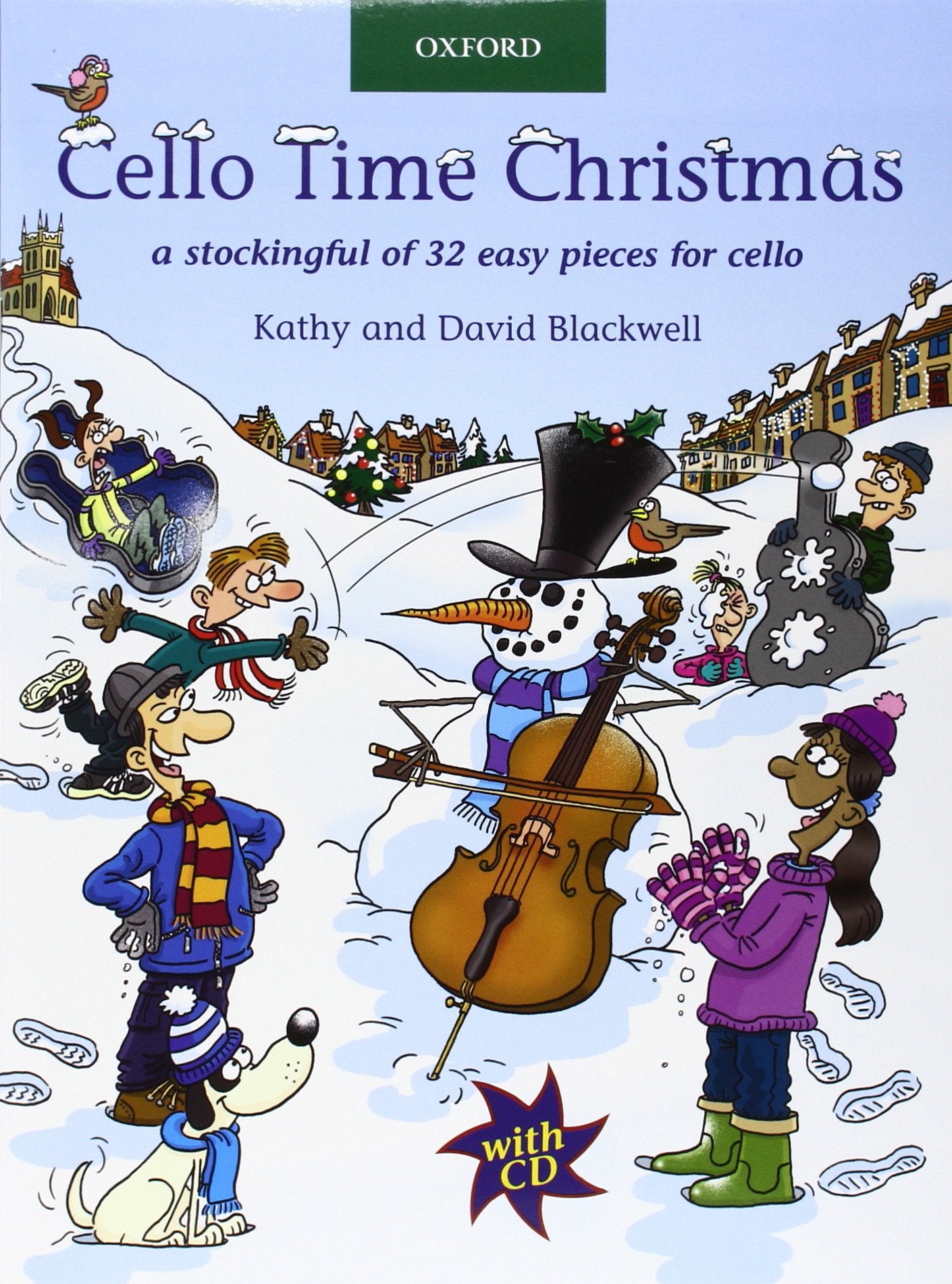 Cello Time Christmas + CD: A stockingful of 32 easy pieces for cello (Cello Time),Used