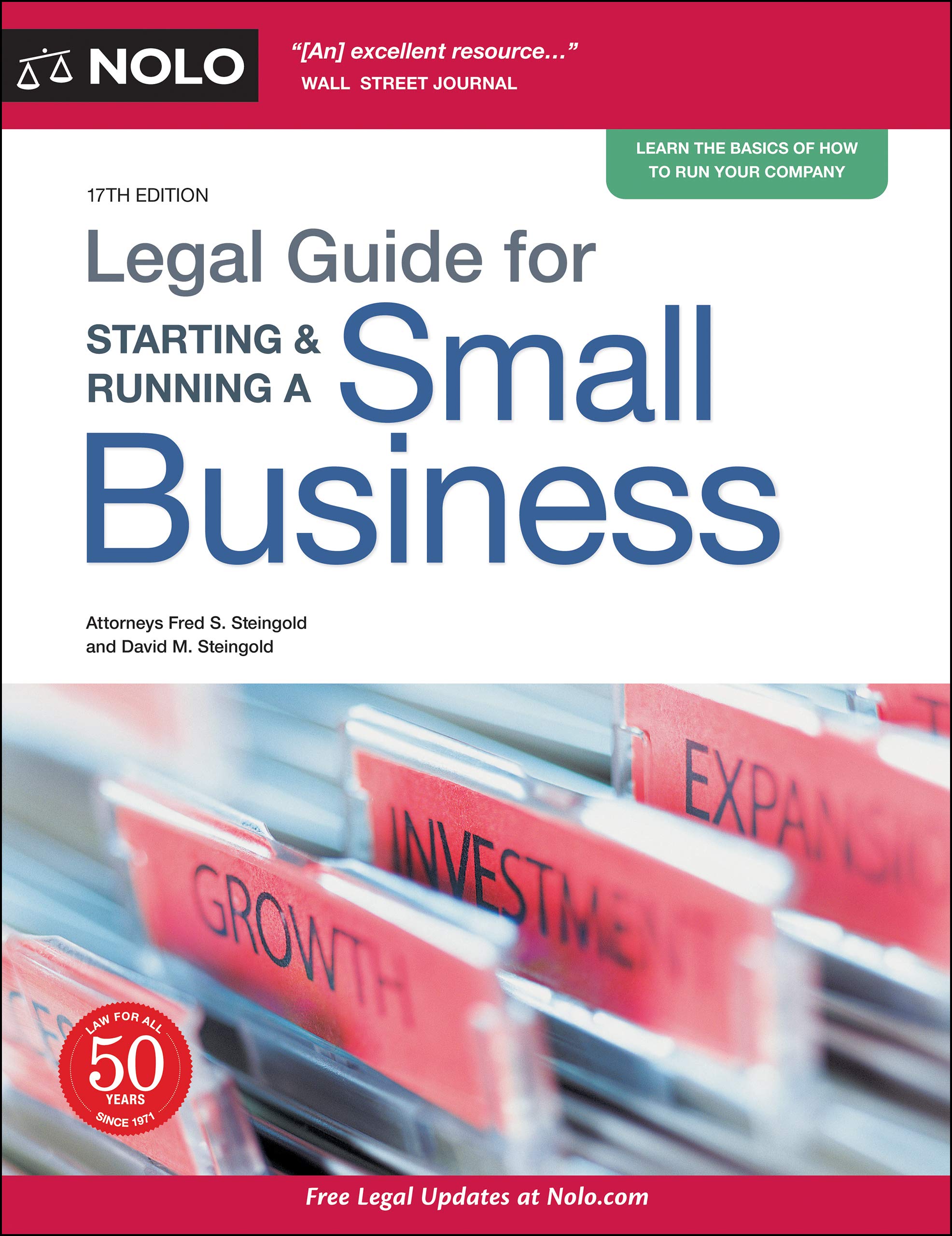Legal Guide for Starting & Running a Small Business (Nolo),Used