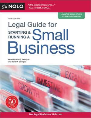 Legal Guide for Starting & Running a Small Business (Nolo),Used