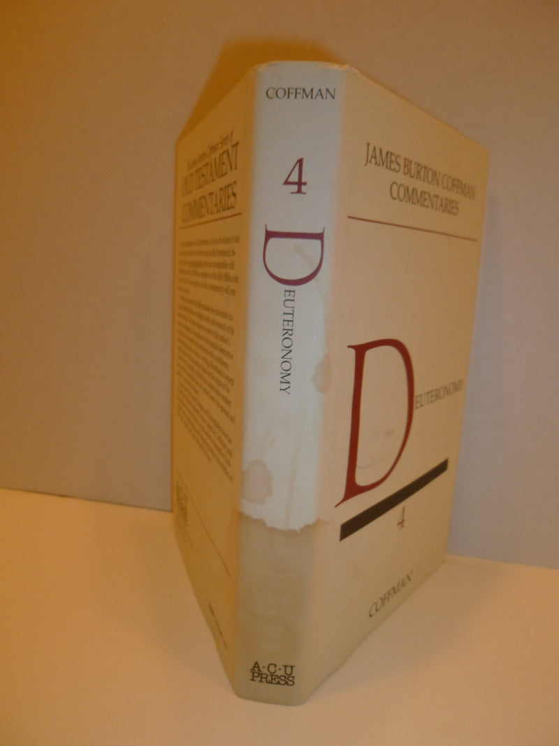 Coffman: Deuteronomy (Commentaries / James Burton Coffman),Used