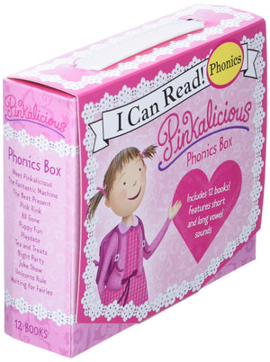Pinkalicious 12Book Phonics Fun!: Includes 12 Minibooks Featuring Short And Long Vowel Sounds (My First I Can Read),New