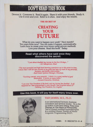 The Secret Of Creating Your Future,Used