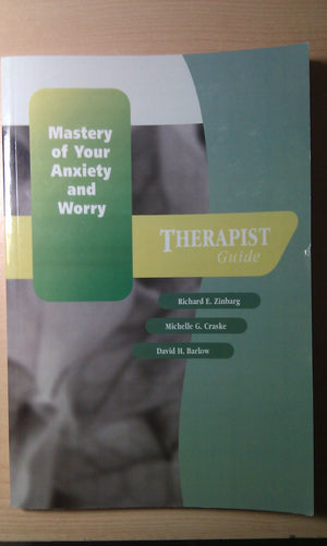 Mastery of Your Anxiety and Worry (MAW),Used