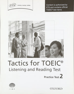 Tactics for TOEIC Listening and Reading Practice Test 2,Used
