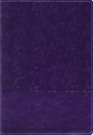 Amplified Holy Bible, Large Print, Leathersoft, Purple: Captures The Full Meaning Behind The Original Greek And Hebrew