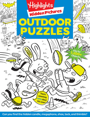 Outdoor Puzzles (Highlights Hidden Pictures),Used
