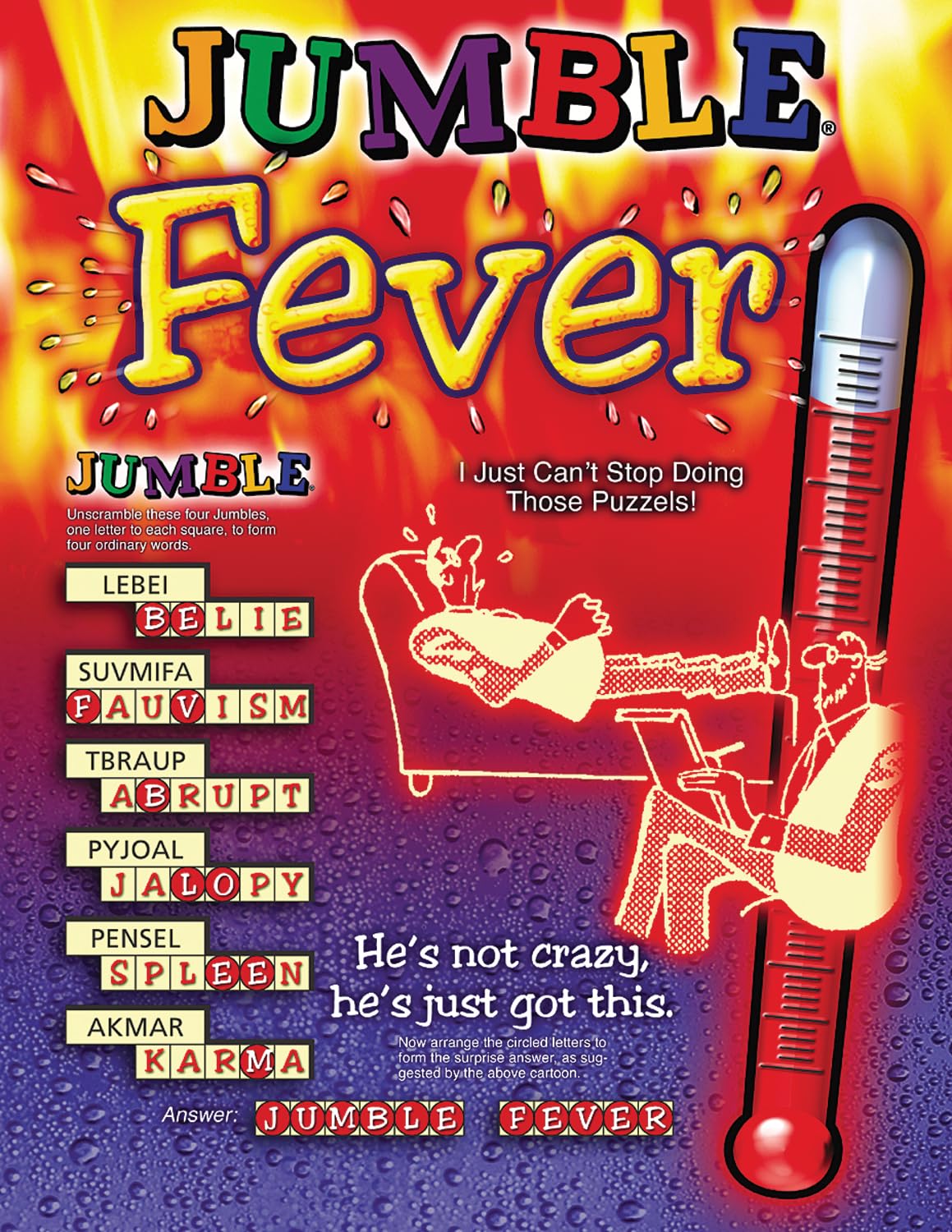 Jumble Fever (Jumbles),Used