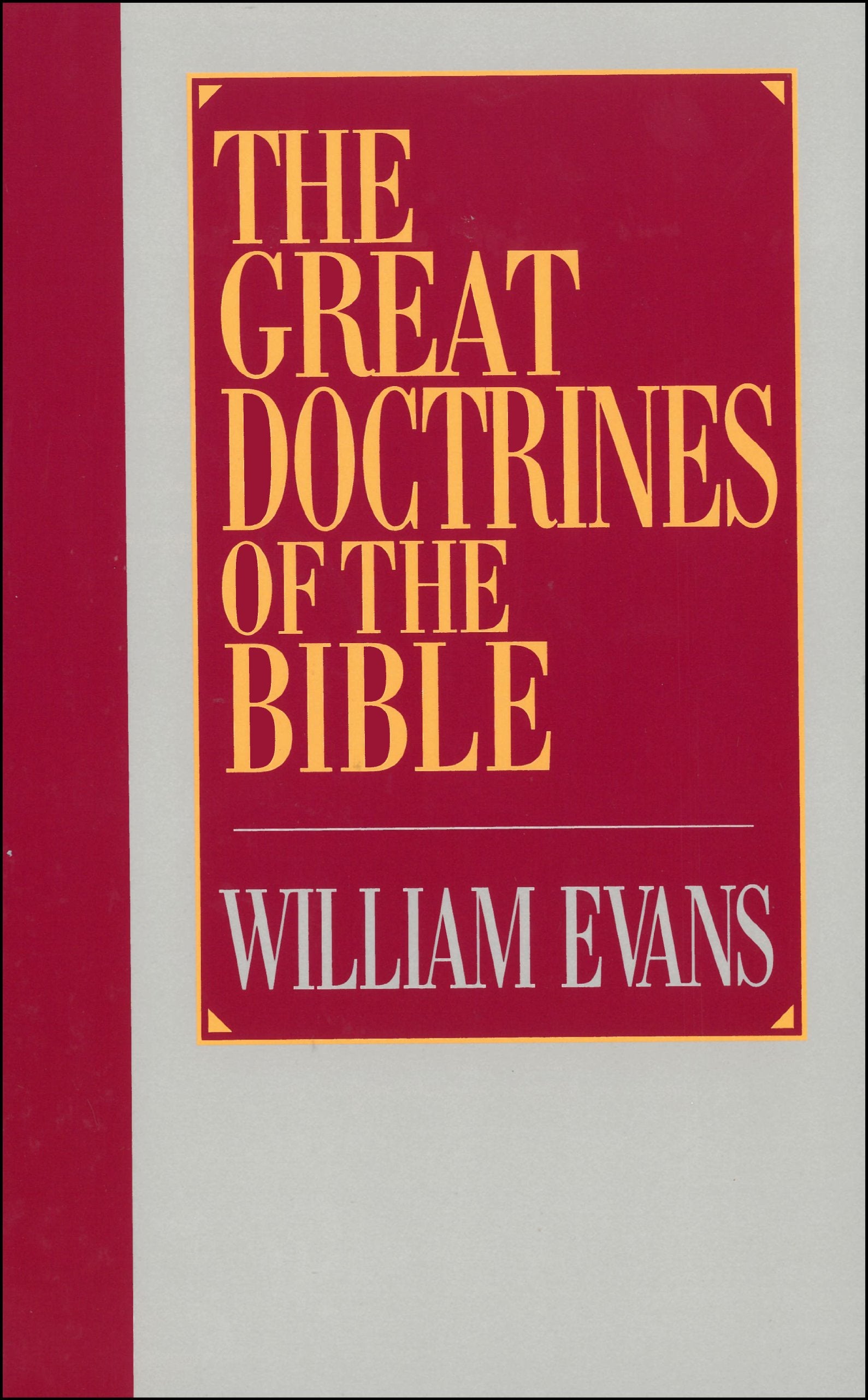 The Great Doctrines of the Bible,Used